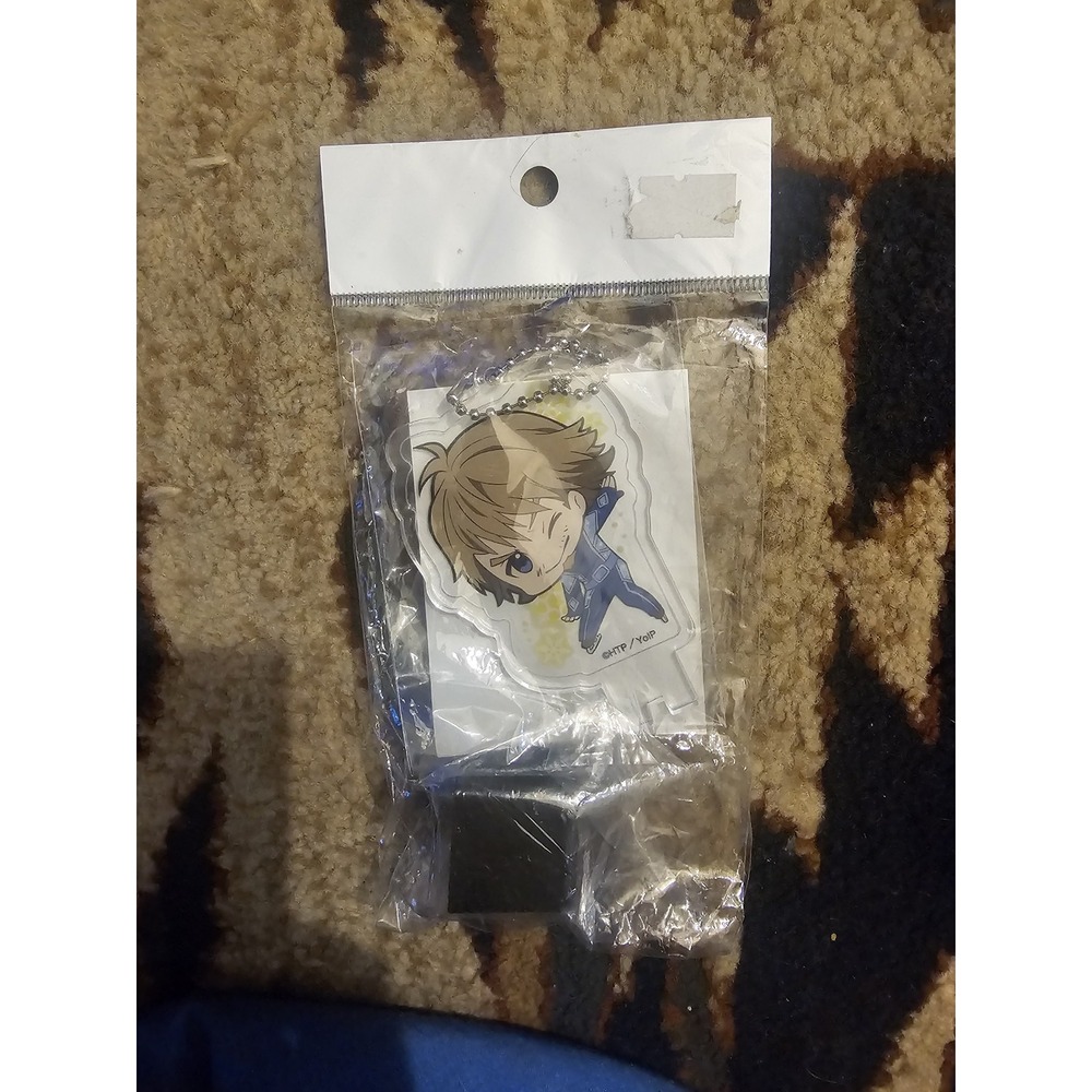 Yuri!!! On ICE Emil Nekola Chibi Skater Acrylic Keychain Stand FuRyu Anime